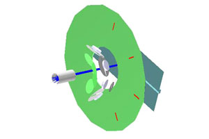 consultantnet - project a very narrow beam of light from an LED array